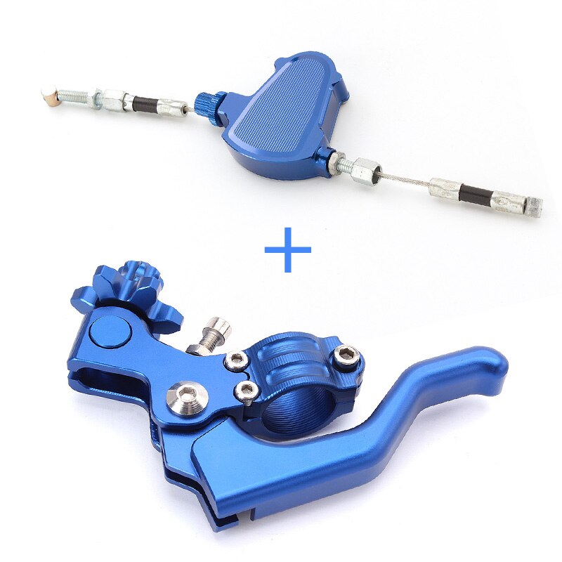 CNC Motorrad Stunt Kupplung Hebel Pull Kabel System Für Suzuki TL1000R SV1000 SV650 DL1000/650 V-Strom DL 650 GSX650F TL1000S: Blue C J