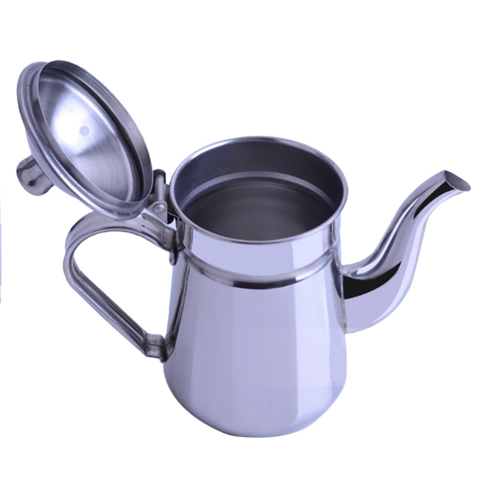 1.6 L Stainless Steel Gooseneck Kettle Drip Kettle Coffee Pot with Long Mouth