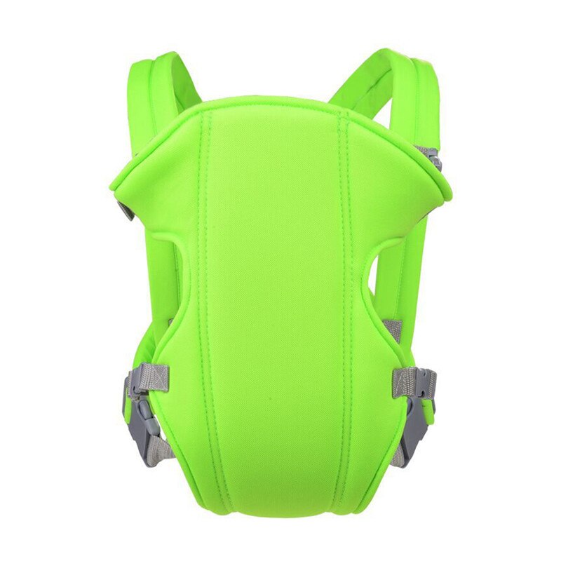 0-24Months Multifunctionele Draagzakken Ademende Voorkant Baby Comfortabele Sling Backpack Pouch Wrap Baby Riem: Licht Groen