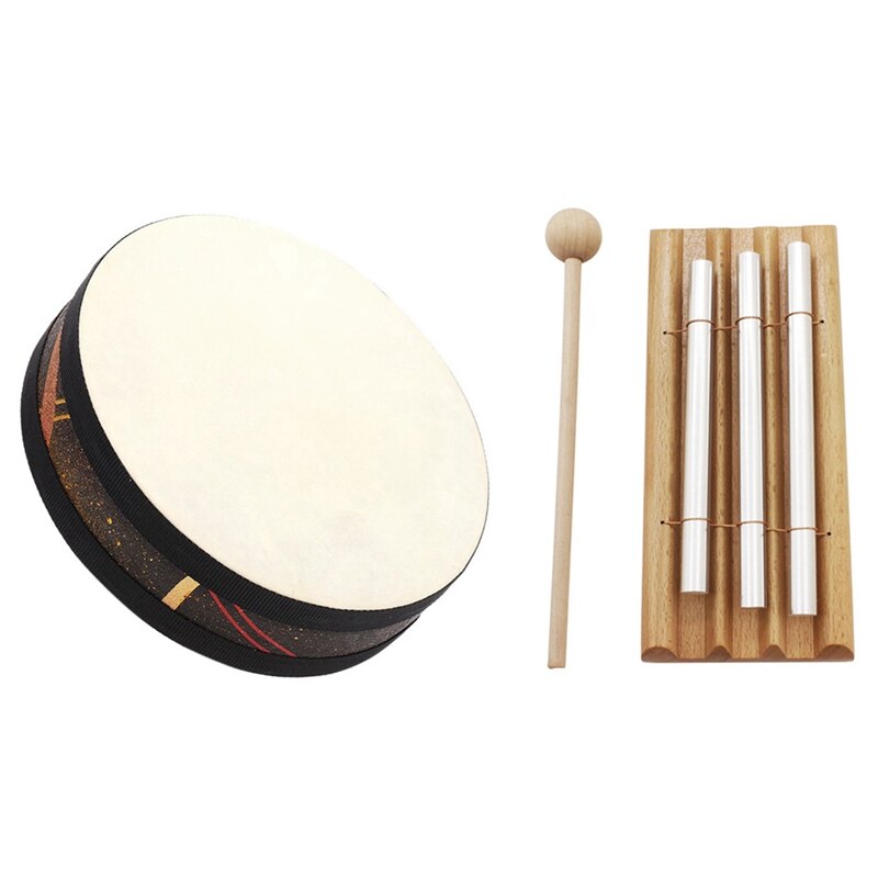 Naait8 Inch Ocean Wave Bead Drum Gentle Sea Sound... Grandado