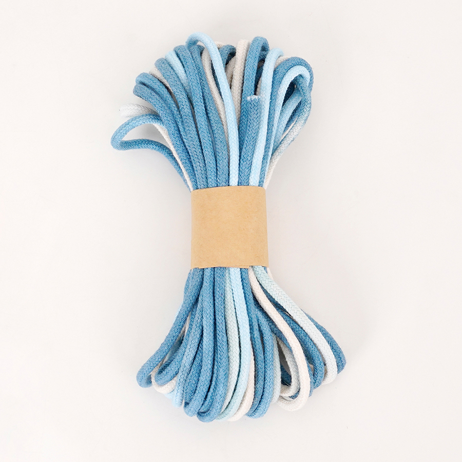 1 szt. 3mm Gruby Gradientowy Tęczowy Sznurek Bawełniany 10M Kolorowy Pleciony Sznurek robić DIY Biżuterii Makramy Bransolet Naszyjników i Rękodzieła: MATOWE