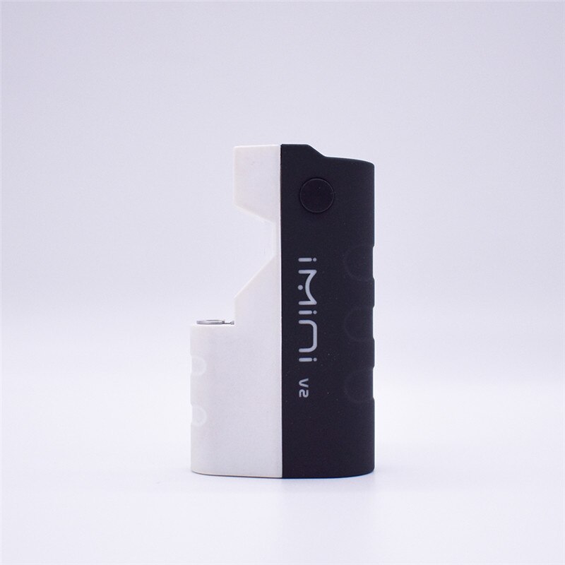 Original Imini V2 Preheating Battery 650mAh Box Mod for CBD Thick Oil Cartridges Vaporizer 510 EGO Thread Battery vape pen mod: white