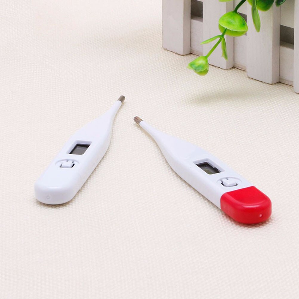 Instant Read Digital Thermometer Clinical Digital Temperature Detecting Thermometer for Pet Dogs Cat (Random Color)