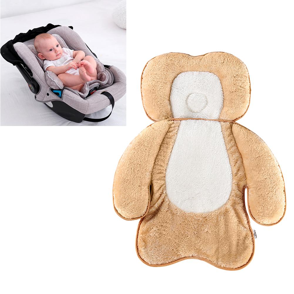 Kinderwagen Kussen Winkelwagen Slapen Pad Infant Head Ondersteuning Met Biologisch Katoen Pasgeboren Warm Buggy Slapen Pad Mat