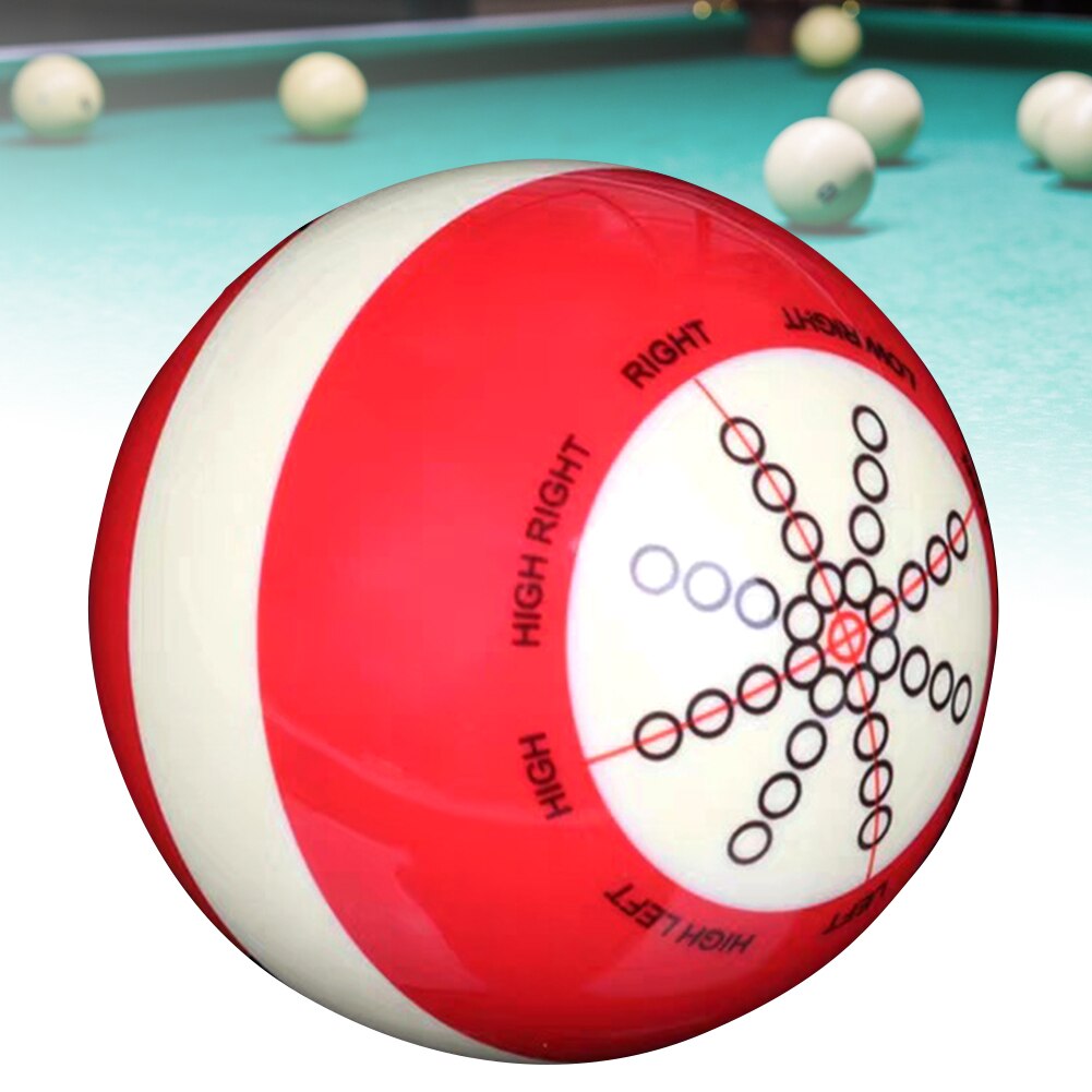 Accessories Billiard Standard Practice Calibrated Durable Cue Ball Pool Table Resin 57mm Replacement Beginner Indoor Training