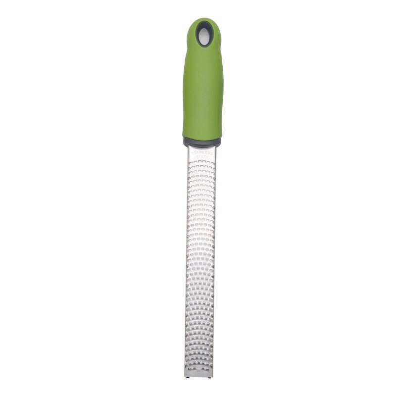 Rvs Kaas Rasp Shredder Vlijmscherp Mes Hand Rasp Voor Parmezaanse Kaas Raspen Kaas Citrus Citroen Zester Fruit Tool: green