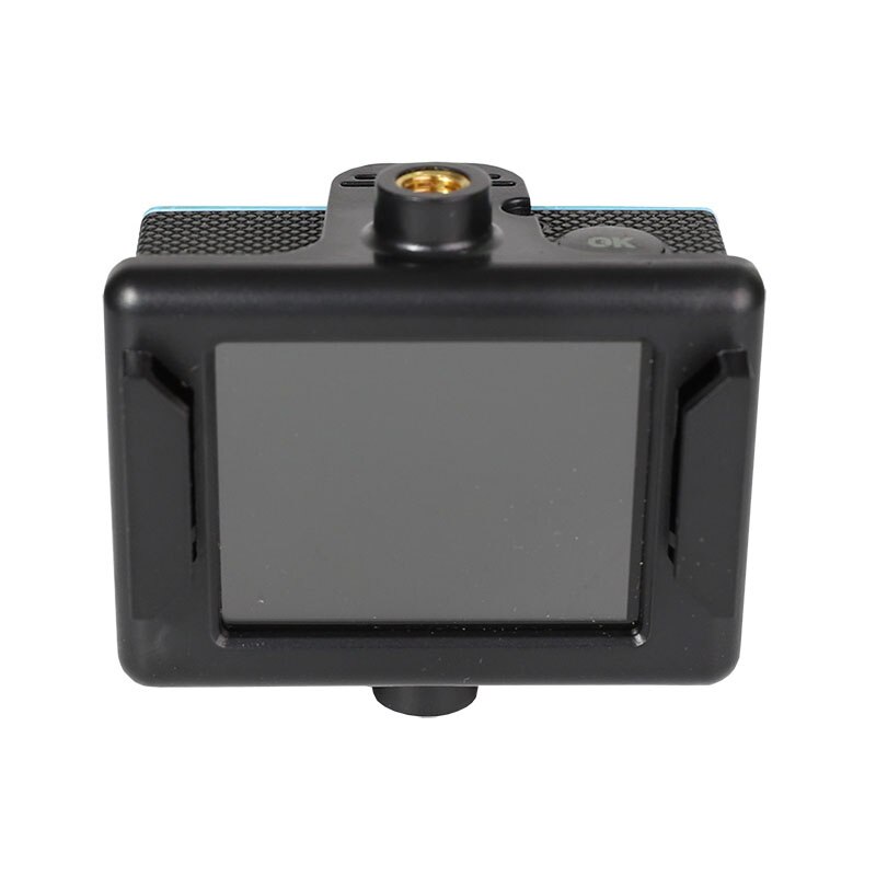 Beschermende Frame Case W/1/4 "Schroef gaten voor SJCAM sj4000 SJ9000 A8 EKEN H9 H9R Action camera Clip Behuizing Mount Accessoires