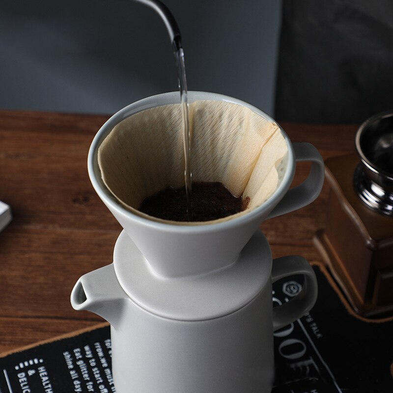 V60-cafetera de conducción manual reutilizable, filtro de gotero de café, conjunto de accesorios para Cocina