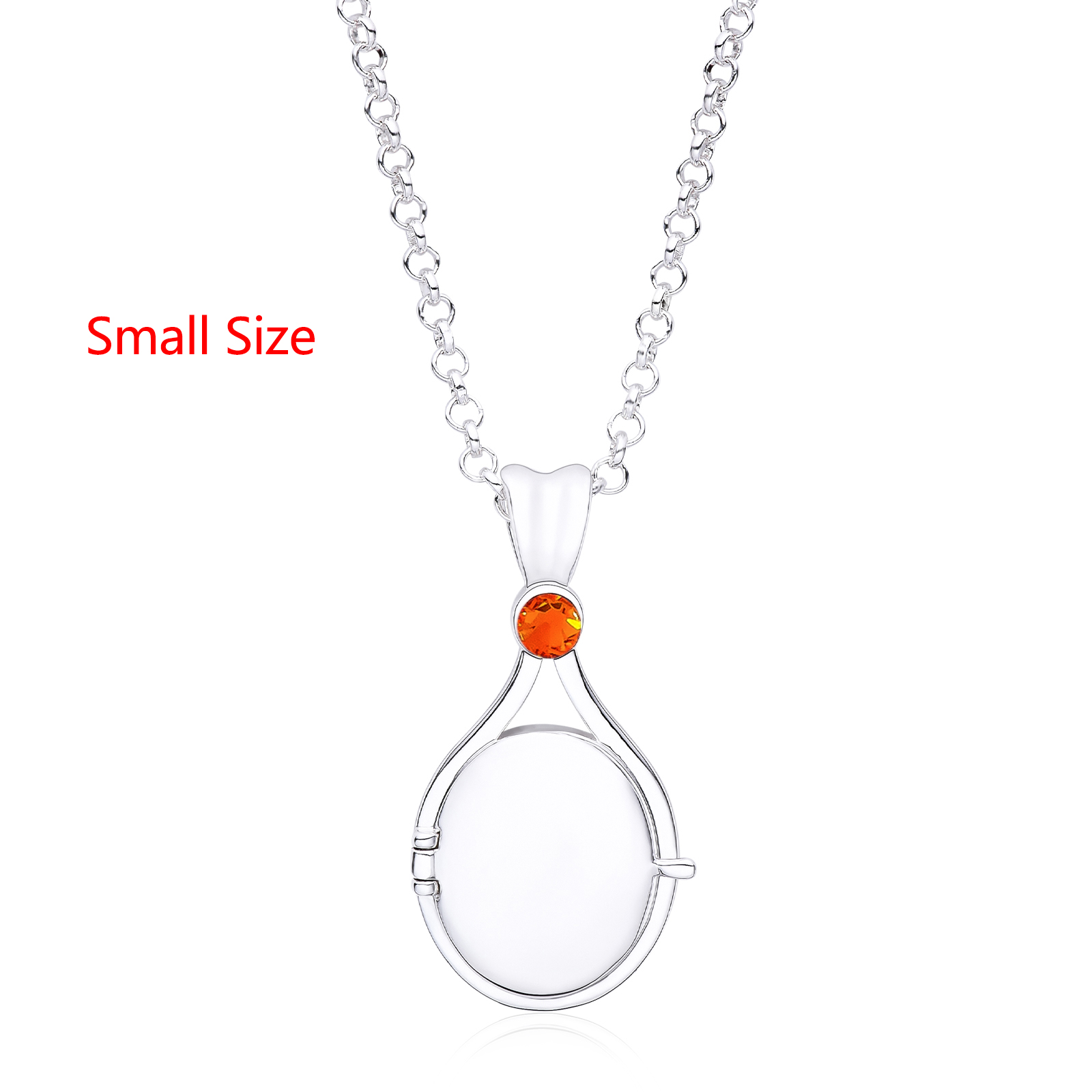 H2o – collier avec pendentif en coquillage métallique ouvrable, couleur argent, avec cristal, sirène, films TV, bijoux pour femmes et filles, colliers mignons: Bleu