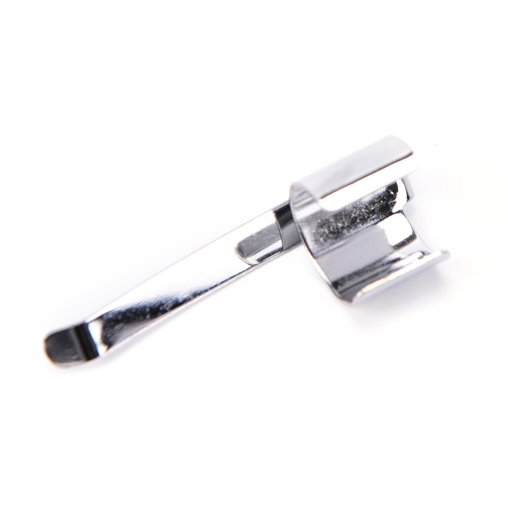10Pcs Rvs Zilver Zaklamp Clip Zaklamp Mount Houder Pen Clip Klem