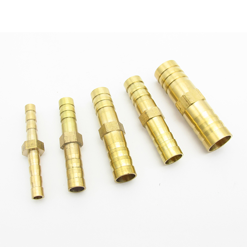 4mm 5mm 6mm 8mm 10mm 12mm 14mm 16mm 19mm 25mm Slangpilaar Messing Prikkeldraad Rechte Elleboog Tee Y 2 3 4 Manier Pijp Connector