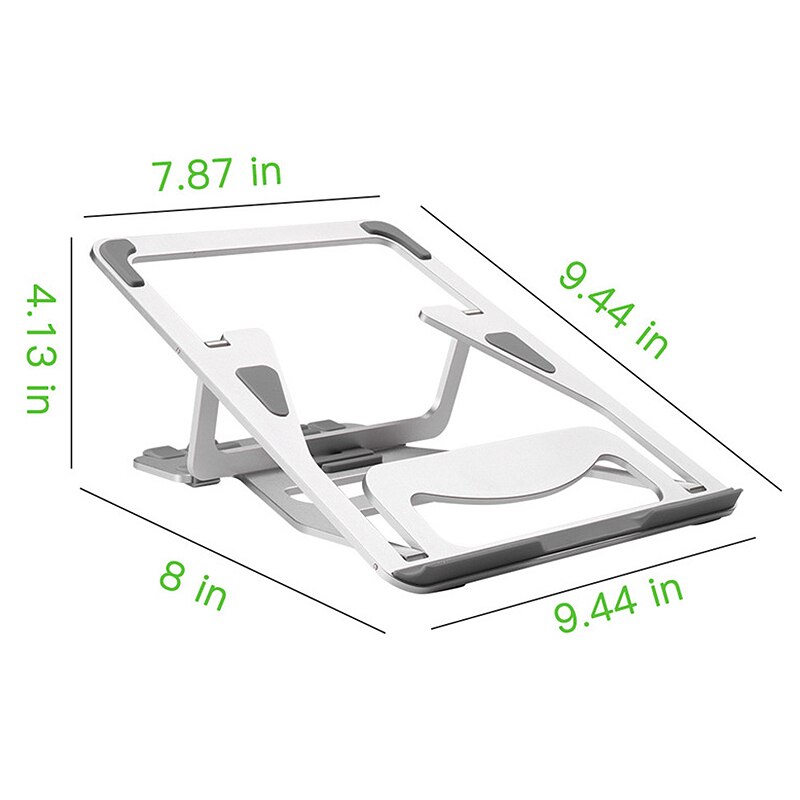 Monitor Stand with a Ventilated Metal Platform Laptop Stand Height Adjustable Portable Ergonomic Laptop Stand