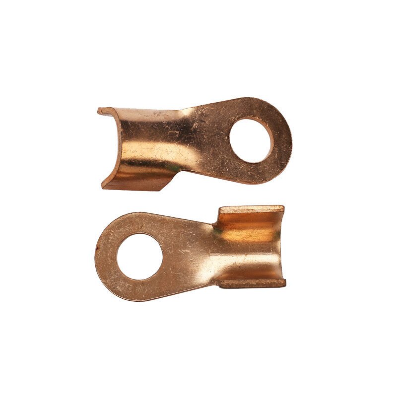 Open Barrel Copper Ring Lug battery Terminals Wire Crimp Connector OT 3A 10A 20A 30A 40A 50A 60A 80A 100A