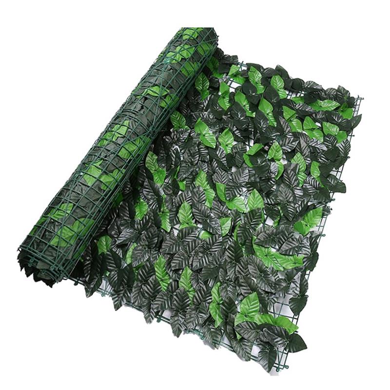 Artificial Ivy Fence Privacy Fence Green Plants Leaf Privacy Garden Green Dill Balcony Fence Backyard Decorative Plant Wall: H 0.5mX3m