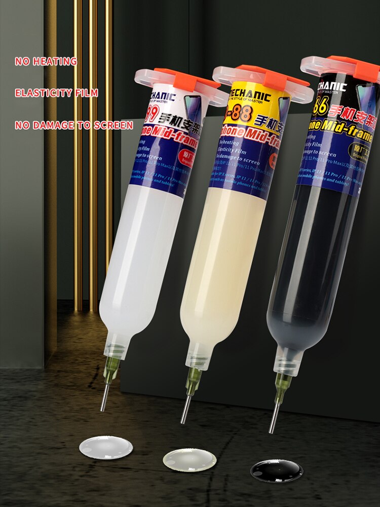MECHANIC KO-66/88/99 Mobile Phone Bracket Frame Adhesive Bracket Frame Repair Glue Frame Seal Waterproof Strong Glue Repair Tool