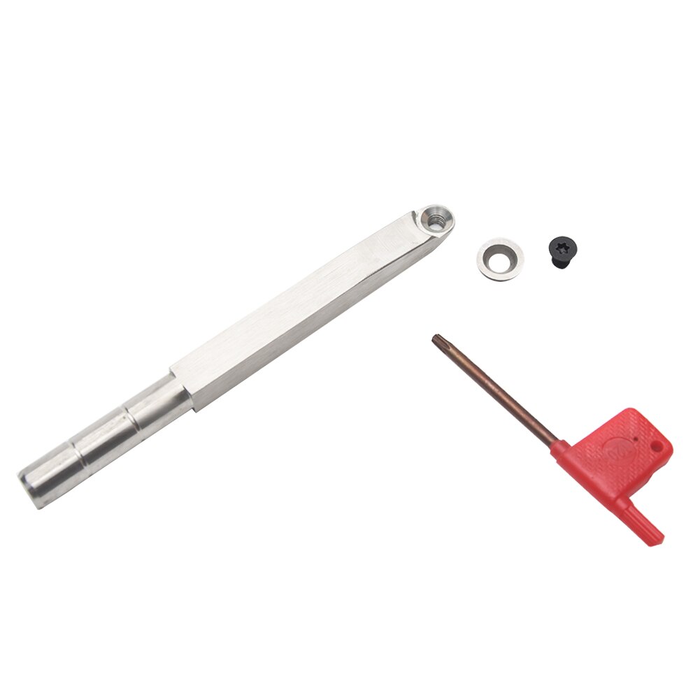 Wood Turning Tool With Handle Chisel Woodworking Hobbyist Rustproof Insert Cutter Carpenter DIY Lathe Practical Home Sharpening