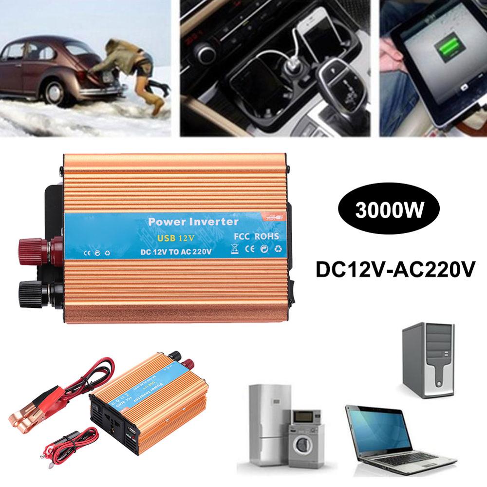 Inverter 220V 600W DC 12V To 220V Ac Pure Sine Wave Voltage Converter 12 220 Power Car Micro Inverter solar Car Inverter