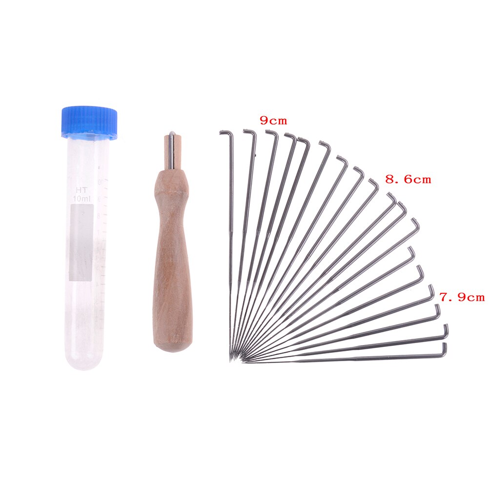15pz kit di strumenti per infeltrimento ad fa kit di infeltrimento per aghi in feltro di lana: C