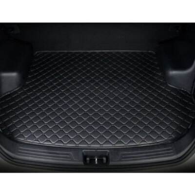 Kofferbak Mat Voor Hyundai Santa Fe Modificatie Kofferbak Pat Bescherming High-Side Waterdichte Auto Decoraties: black line