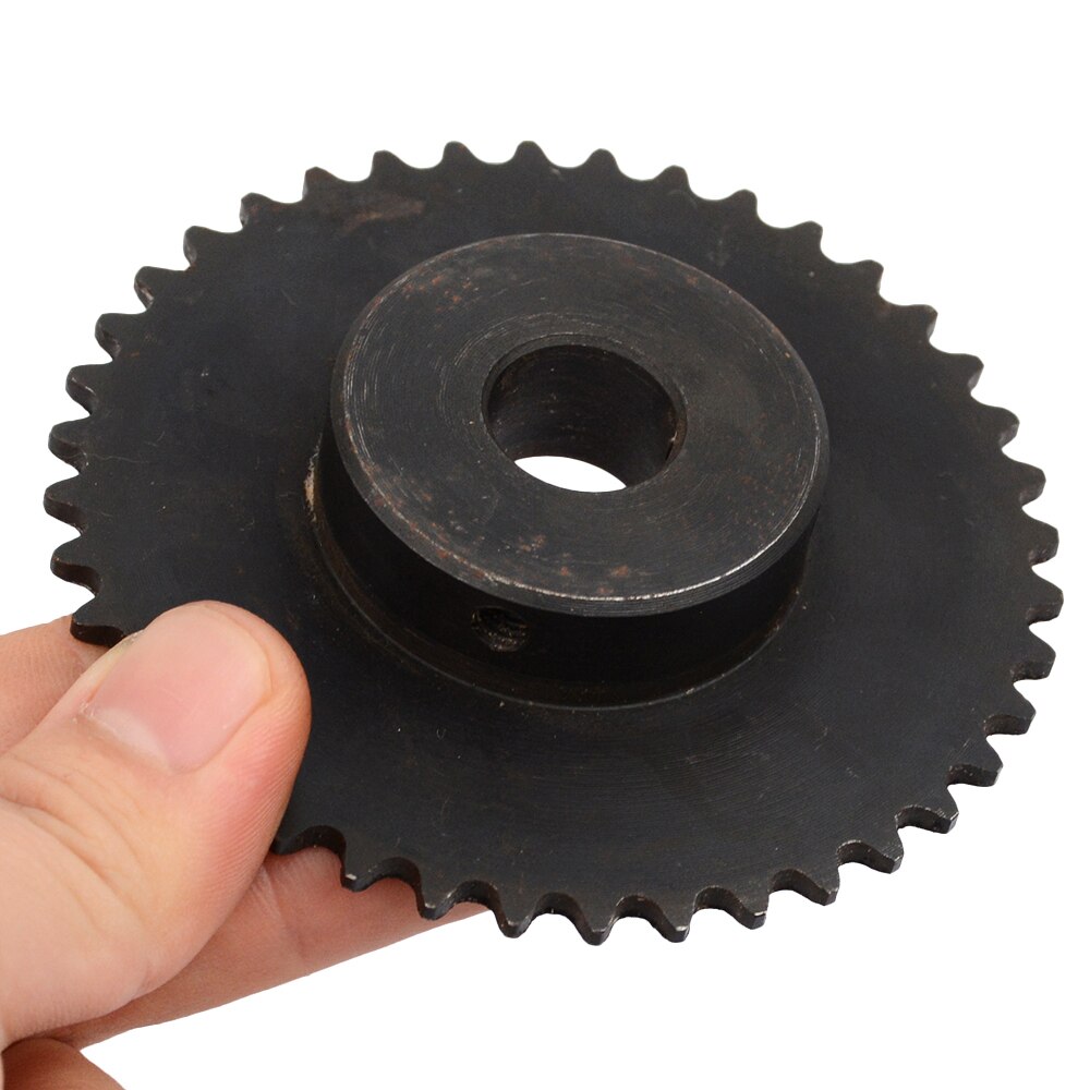 Engrenage à chaîne 04C, 45 #, 40 dents, roue à pignons industrielle avec alésage de fil supérieur, 8mm 10mm 12mm 14mm 15mm 16mm 17mm 18mm 19mm, 1 pièce