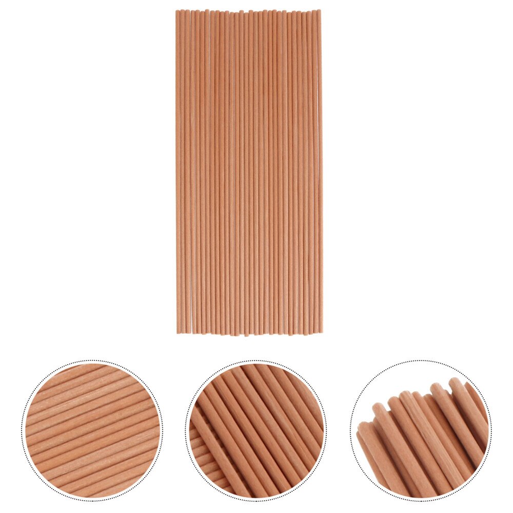 30Pcs Rotan Reed Sticks Natuurlijke Geur Reed Diffuser Aroma Olie Diffuser Rotan Stokken 25Cm: Default Title