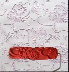 7 Inch Decorative Paint Roller Pattern Embossed Texture Painting Tools for Wall Airless Pintura Machine Household Brush Rubber: EG167T