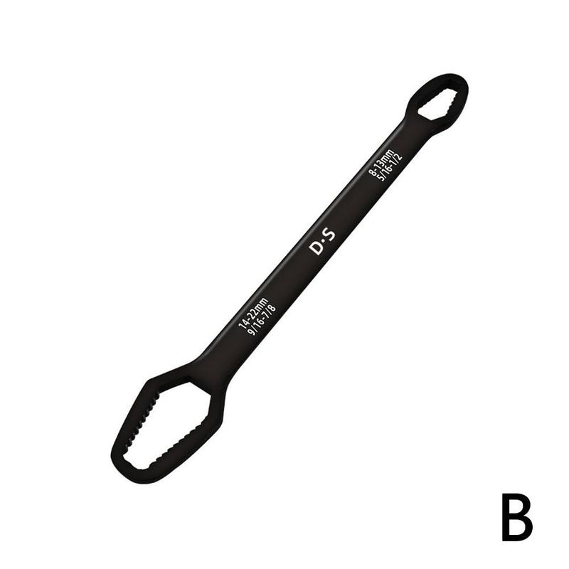 universal wrench multi-function fast pressure wrench For nuts wrench bolts and socket head spanner adjustable Z0J4: B