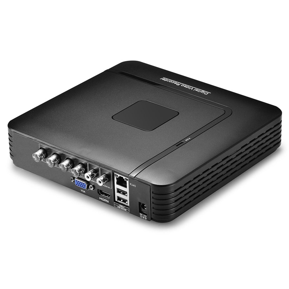 4- kanals harddisk videooptager ahd analog digital 4- kanals 720p sikkerhedsovervågning mobiltelefon fjernudstyr