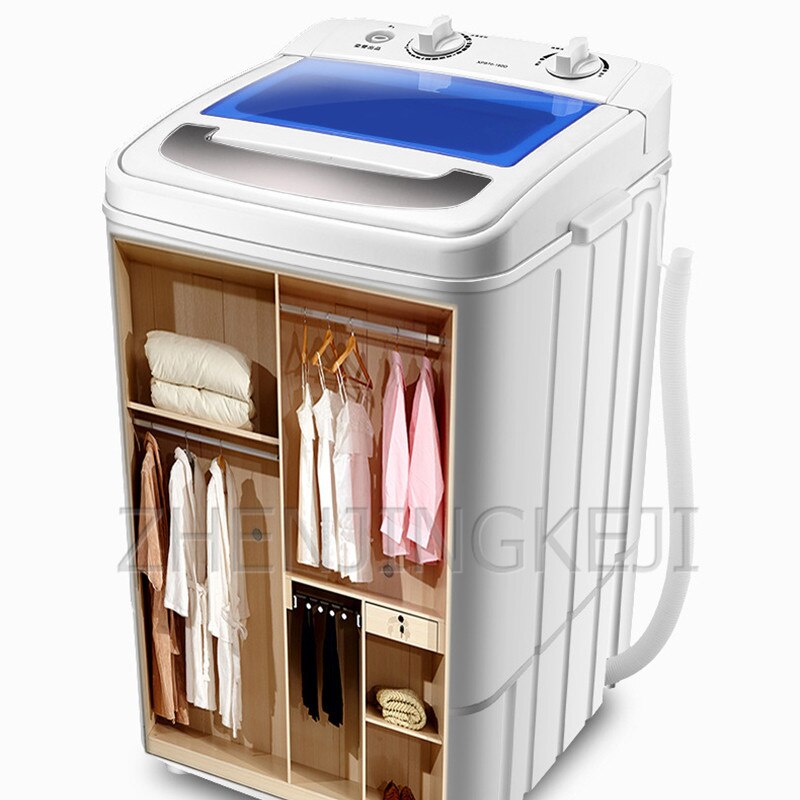 Washing Machine 7 KG Single Barrel Single Cylinder Semiautomatic 220V Washer Clothes Washing Equipment Tool Household Appliances