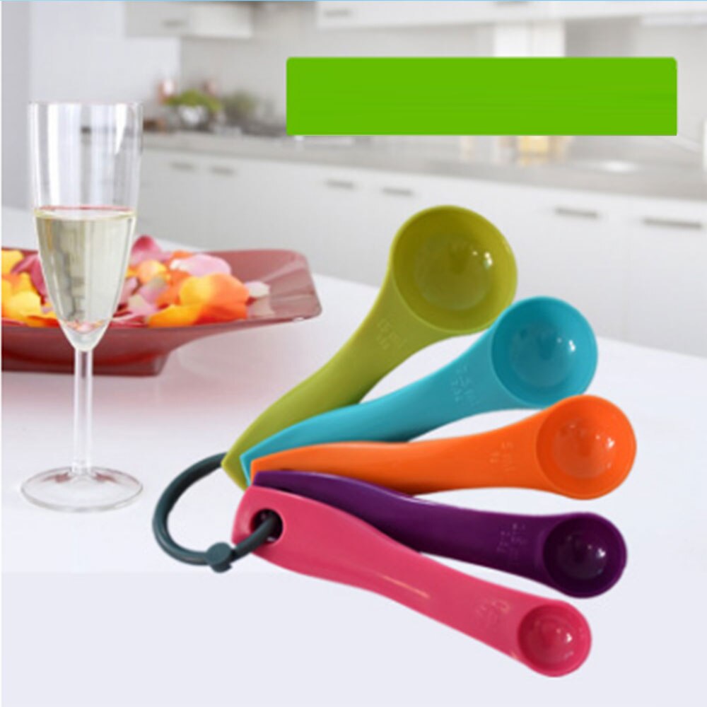HJUGHPN Pollepel 6 Stks Rvs Maatlepel Set Smalle Maatlepels Spice Poeder Suiker Lepel Koffie Schep Keuken Meetgereedschap