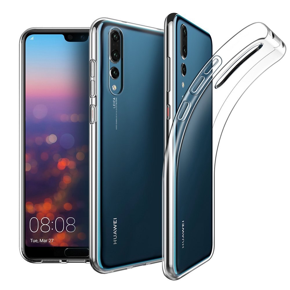 Ultra cienkie przezroczyste etui z tpu dla Huawei P20 P30 P10 lite mate 10 Pro P inteligentny przezroczysty silikon Case dla Huawei P8 P9 lite P7
