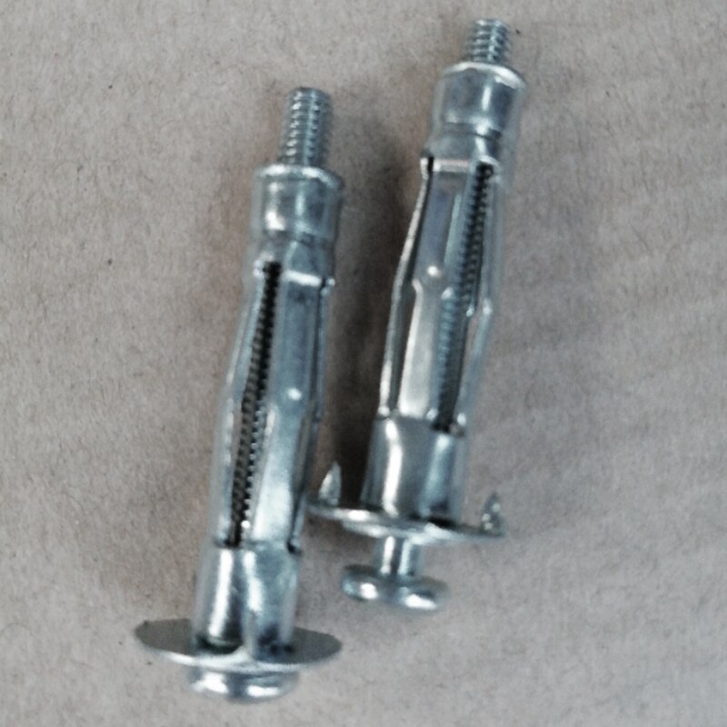 8 Pcs 25 mm Box Corner Protector Screen Protectors &amp; 20 Pcs M4 X 38mm Plasterboard Cavity Wall Fixings Anchors Plugs