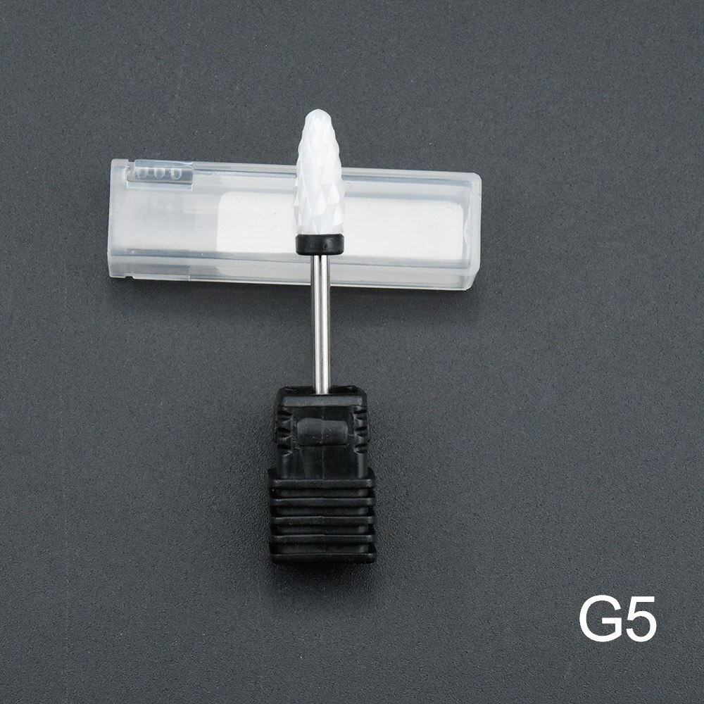 27 Type Ceramic Nail Drill Bits Manicure Milling Cutter For Electric Drill Machine Manicure Accessory Ceramic Nail File Tool