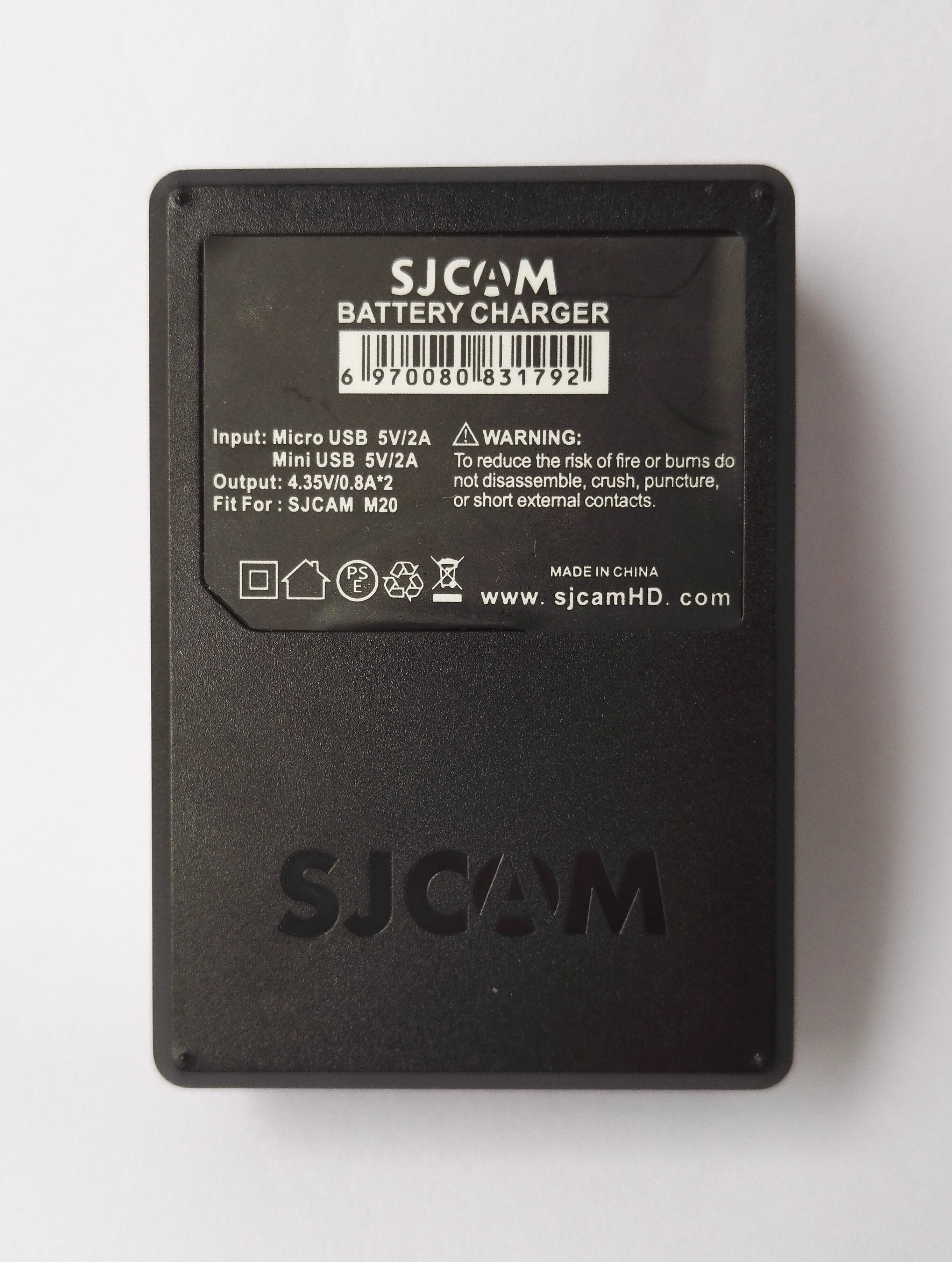 Originele sjcam  m20 batterij  (2 stuks batterijen + dubbele oplader )900 mah oplaadbare li-ion batterij voor sjcam  m20/m20 air action camera