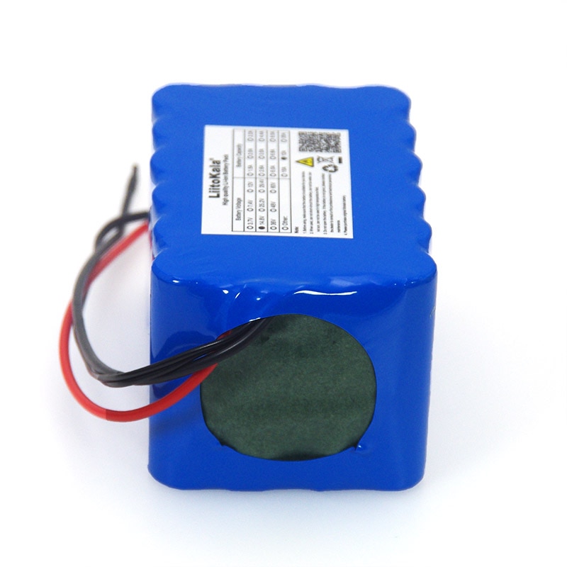 Liitokala 14,8 V 12Ah 18650 li-iom akku nacht angeln lampe heizung grubenlampe verstärker batterie mit BMS + 16,8 V Ladegerät