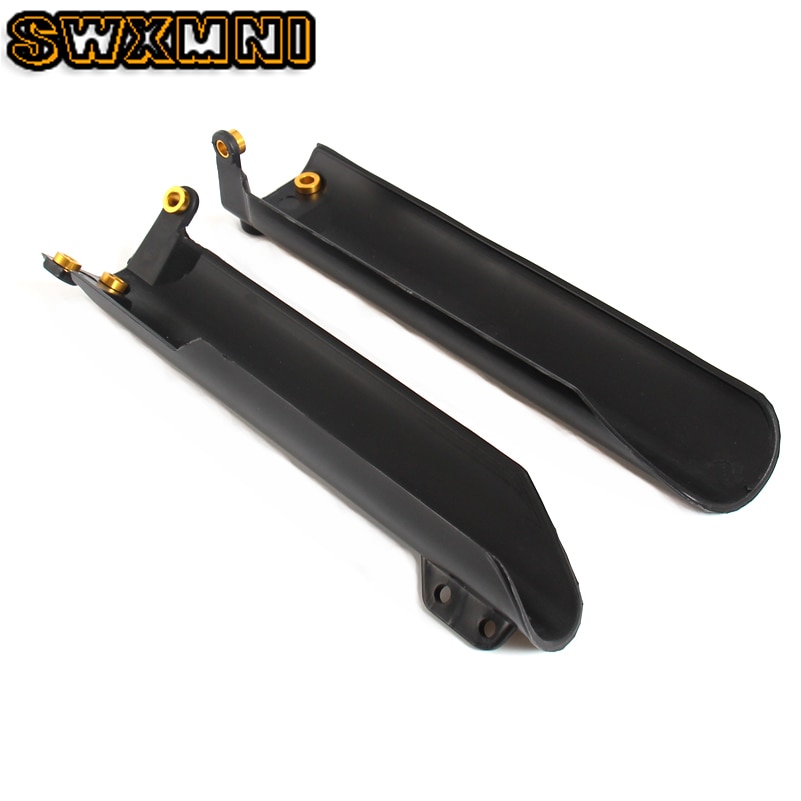 Black ABS Plastic Fork Guard For CRF50 XR50 Dirt Pit Bike – PCC PS11 Left & Right Front
