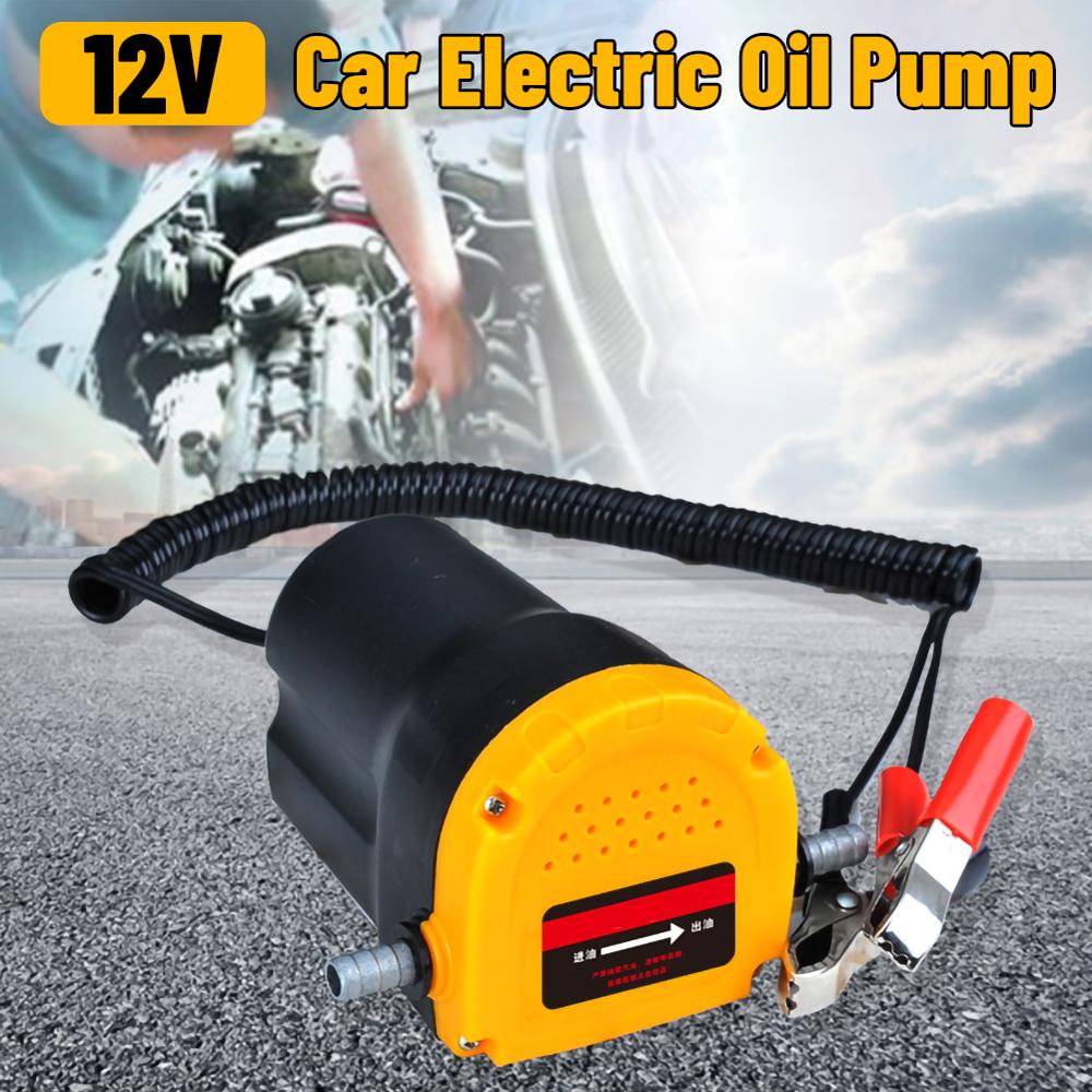 12V 60W Oil/crude oil Fluid Sump Extractor Scavenge Exchange Transfer Pump Suction Transfer Pump + Tubes for Auto Car Boat Motor