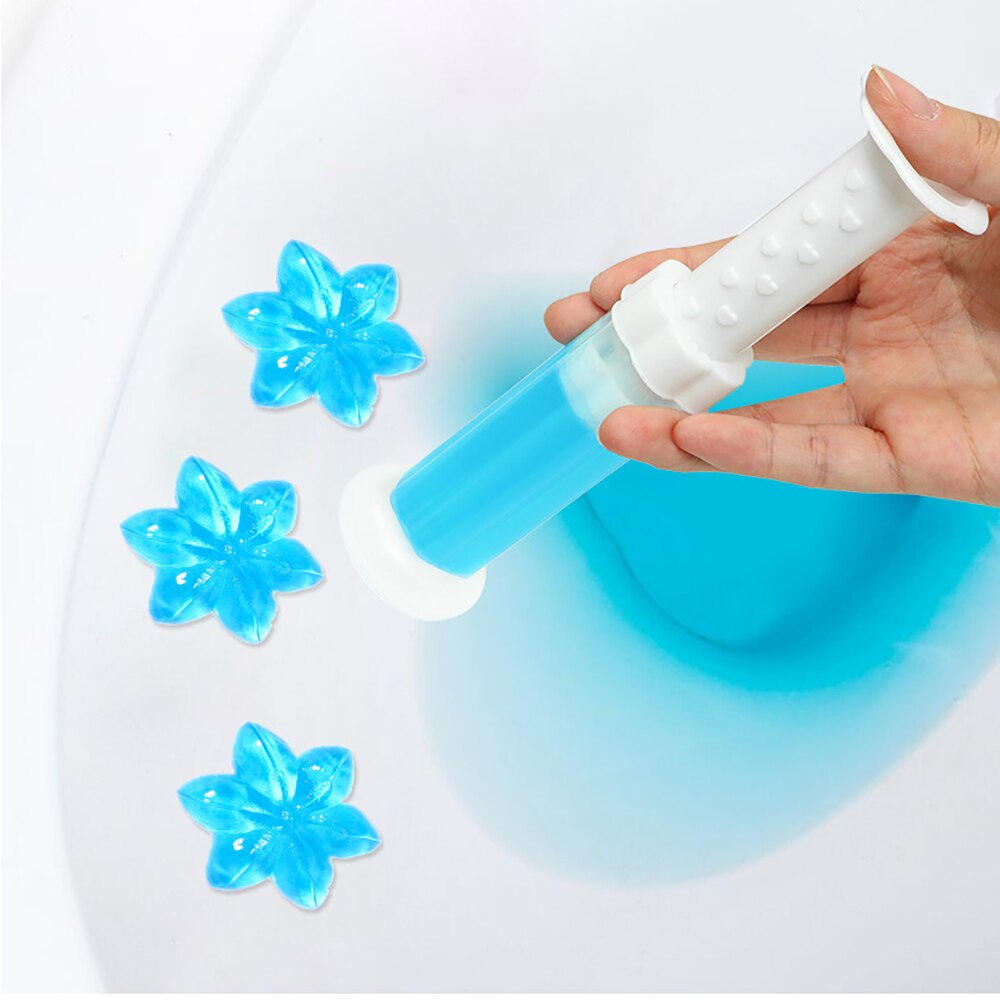 48Ml Bloem Wc Bleekmiddel Schoonmaken Gel 14 Postzegels In Een Verpakking Automatische Schoner Wc Gel Te Gebruik Badkamer levert