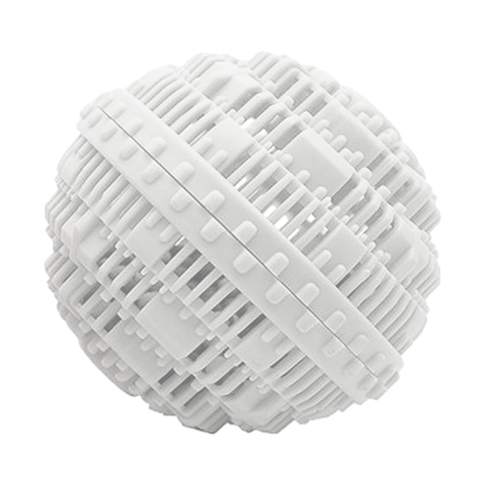 Reusable Laundry Cleaning Ball Prevent Clothing Tangles Washing Machine Balls Large Magic Decontamination Silicone Cleaning Ball: White