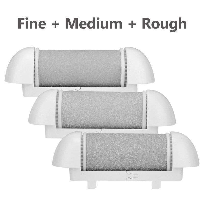 ARRIVING Foot care tool Heads Pedicure Hard Dead Skin Remover Refills Replacement Rollers Callus Remover File Feet care: Orange