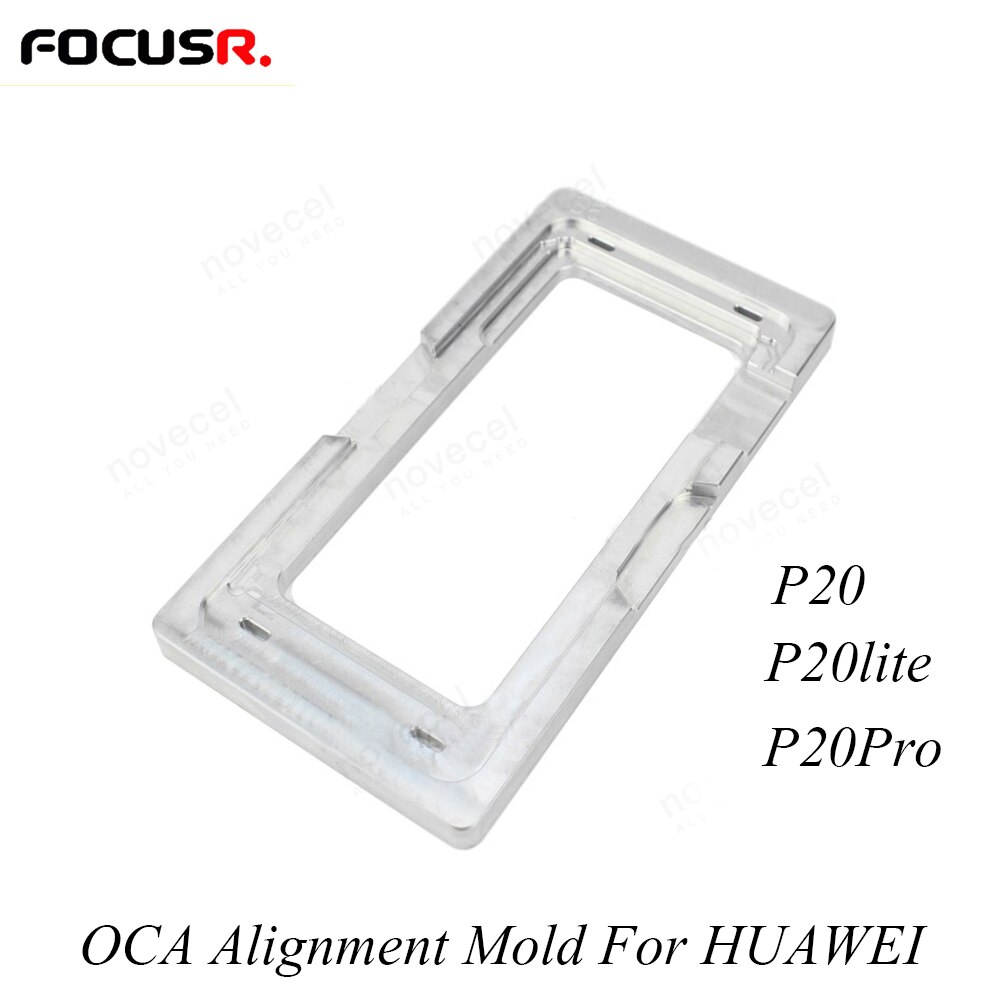 Moule d'alignement d'oca de lentille de couverture en verre extérieure avant d'écran tactile d'écran d'affichage à cristaux liquides pour Huawei P20 Lite P20 Pro outils de remise à neuf d'écran d'affichage à cristaux liquides