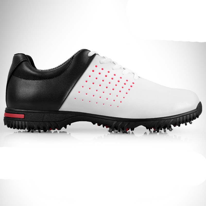 Basquette homme club de golf homme chaussure homme luxe chaussures golf homme Chaussures de Golf imperméables et respirantes pour hommes, baskets de sport décontractées et antidérapantes de Style Brogue