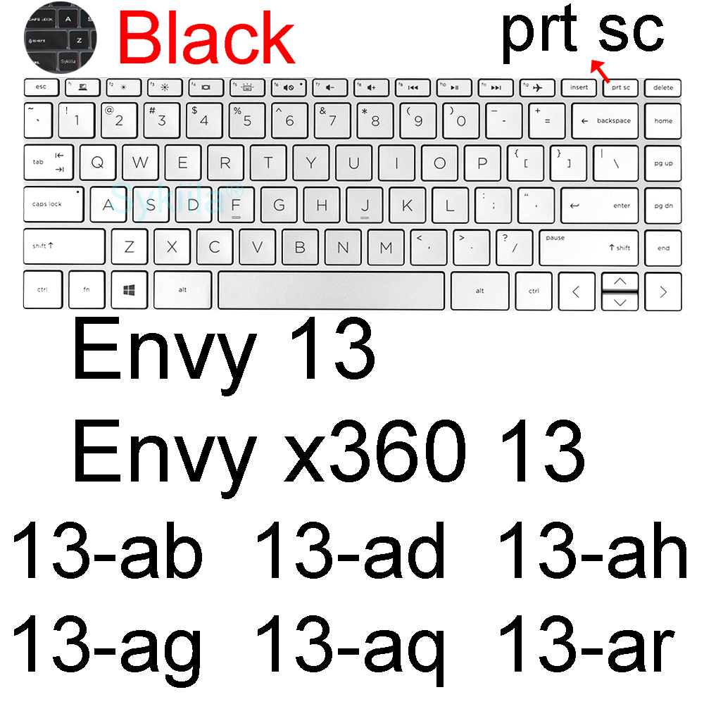 Housse de clavier pour HP ENVY 13 13-BF 13-AY 13-AR 13-BA X360 13-BD 13-AG 13-AH 13-AQ 13-M 13-D, étui de protection en Silicone 13.3: Violet