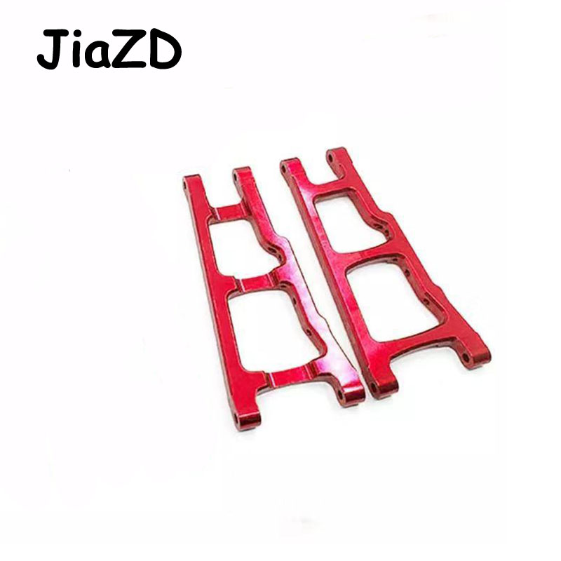 1 Set Aluminum Alloy Metal Upgrade Chassis Parts Kit For Traxxas SLASH 4x4 1/10 RC Car Truck Parts Accessories W001: Rear arm red