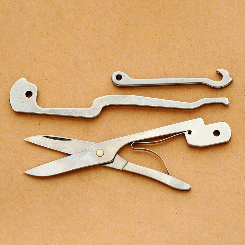 Mes Originele Vervangende Schaar Accessoires Set Met Veer & Rug Gereedschap Haken Voor 91Mm Victorinox Zwitserse Leger Messen Diy Deel