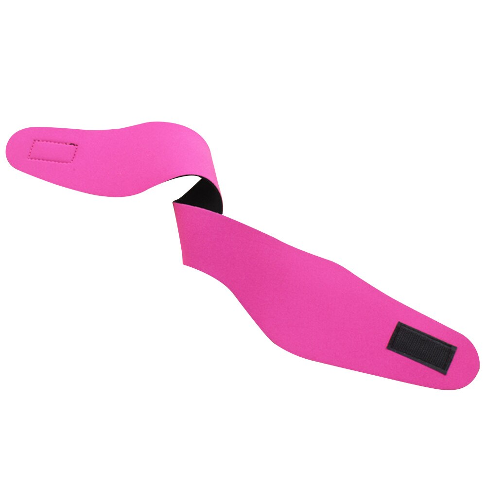 Zwemmen Hoofdband Neopreen Verstelbare Yoga Duiken Bescherming Oren Haarband Voor Kinderen Volwassen: Rose Red / M