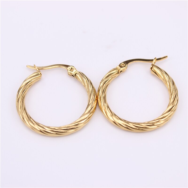 Exquisite and cute gold/silver color Student 15mm 24mm 35mm LH888: gold color24mm