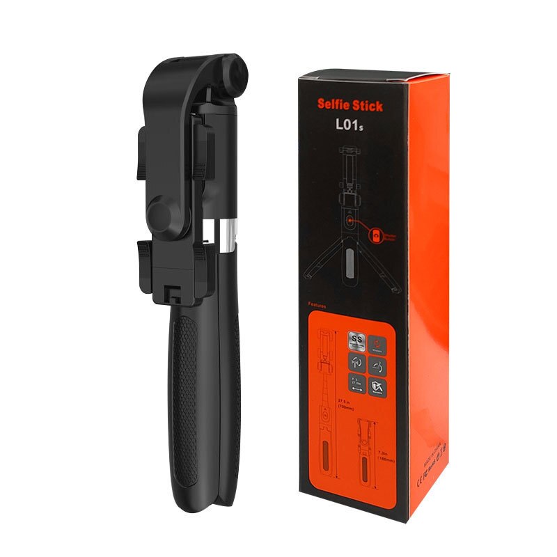 Draadloze Bluetooth Selfie Stok Statief Met Afstandsbediening Selfie Uitschuifbare Opvouwbaar Voor Iphone Ios Android Action Camera Telefoon Stand