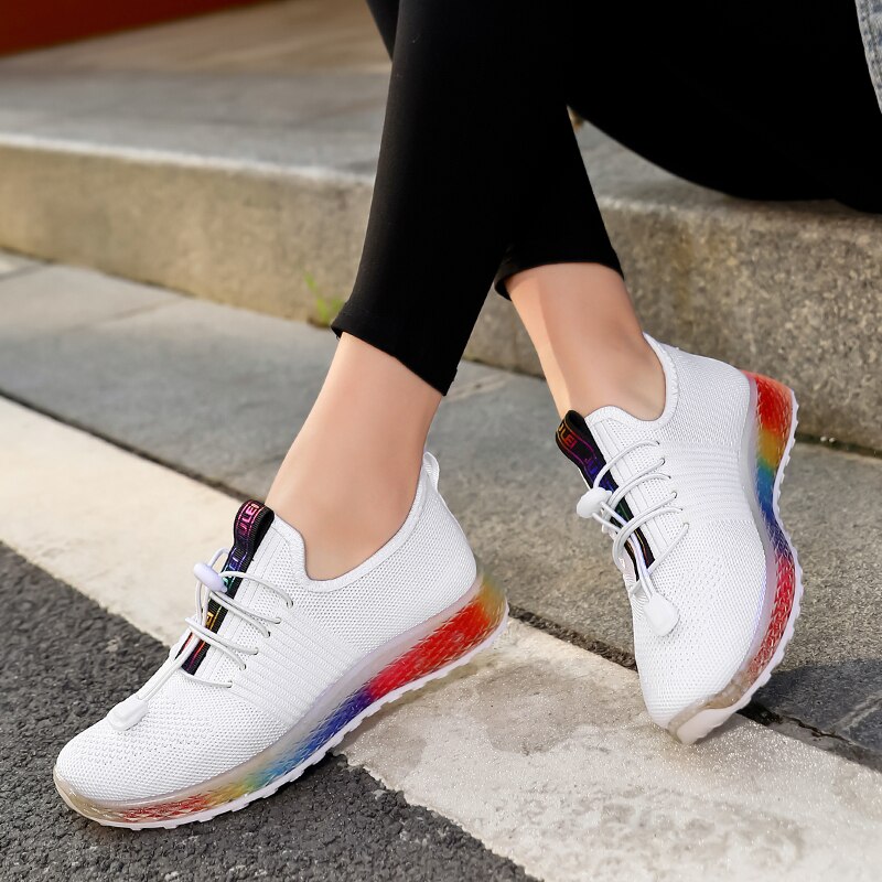tenis feminino Women Tennis Shoes Ladies Outdoor Walking Sneakers white Stable Non-slip Fitness Sport Shoe Female Footwear