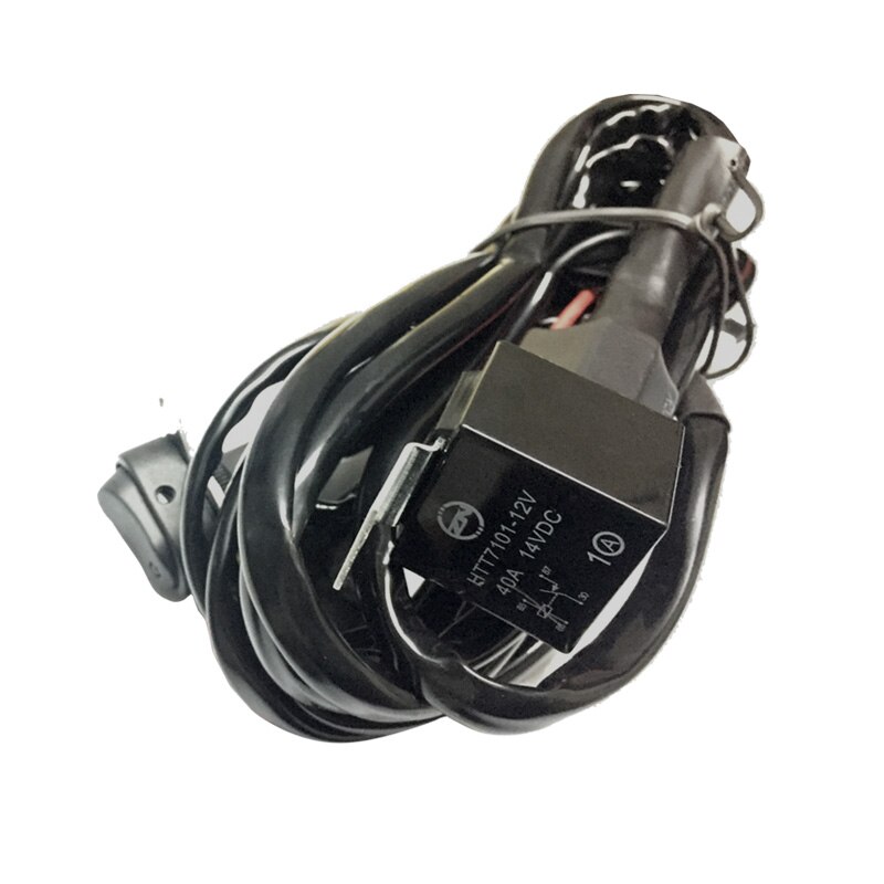 For BMW Motorcycle LED Auxiliary Fog Lights wire switch: wire with relay